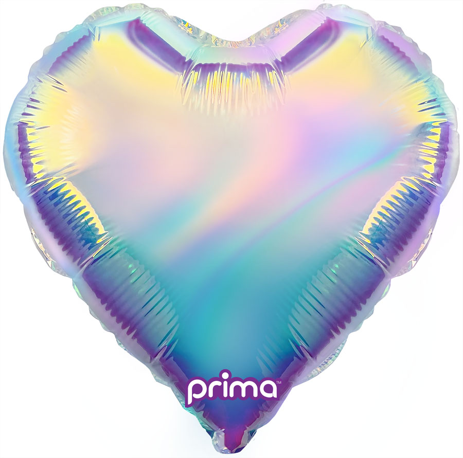 Foil Balloon 18" Heart Primadescent - Tiger Feet Ireland
