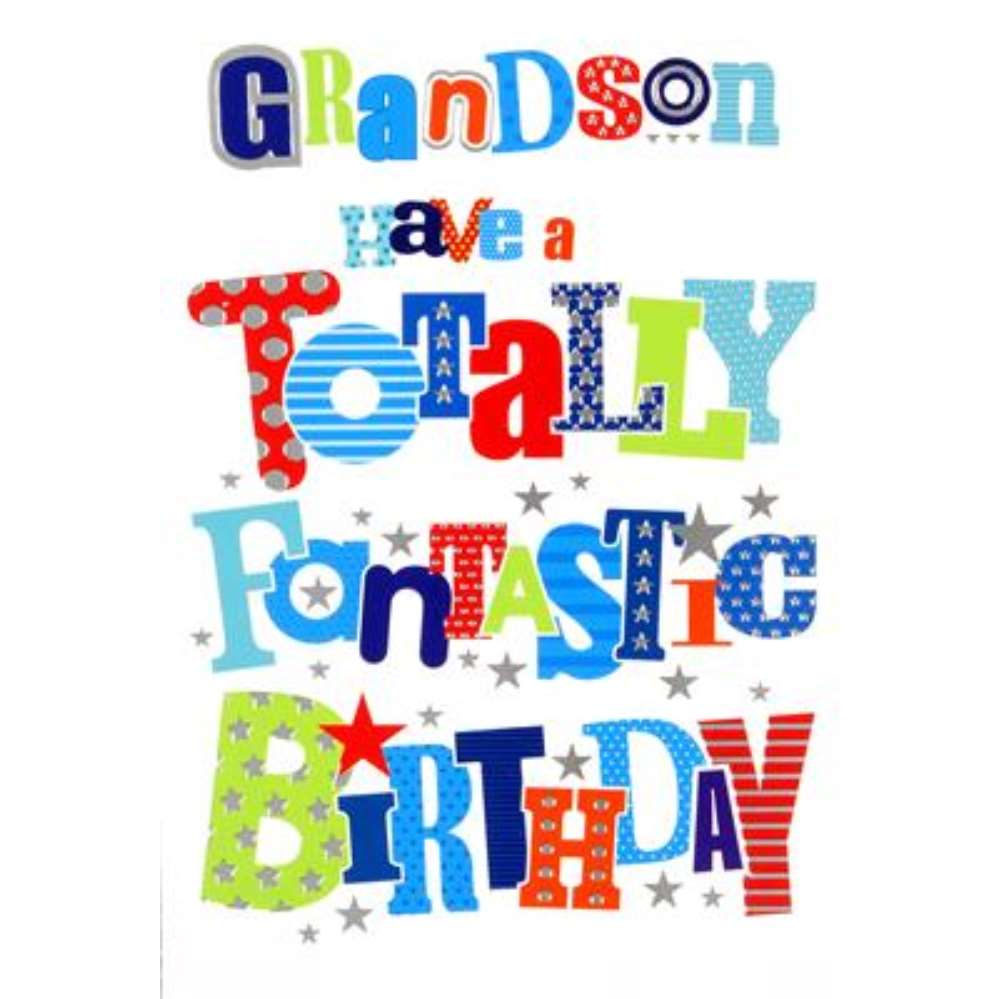 6pk Cards C50 Birthday Grandson - Tiger Feet Ireland