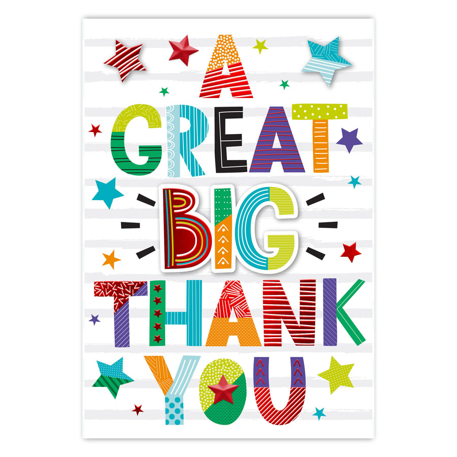 6pk Cards C50 Thank You - Tiger Feet Ireland