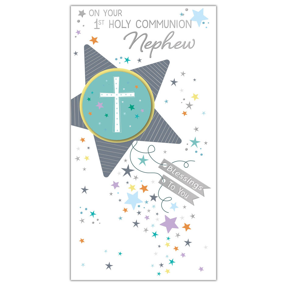 6pk Cards C55 Communion Nephew - Tiger Feet Ireland