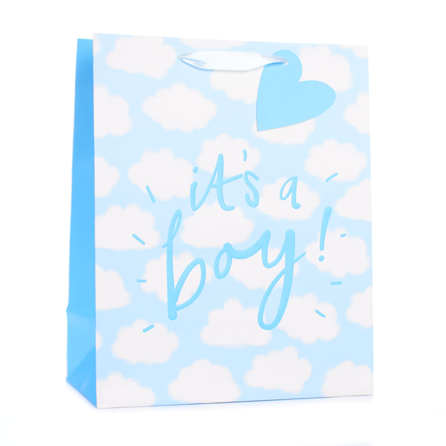6pk Large Portrait Gift Bags Text - Tiger Feet Ireland