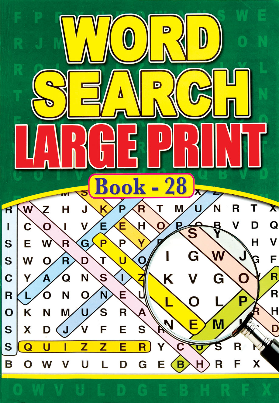 12pk Word Search Book 4asstd - Tiger Feet Ireland