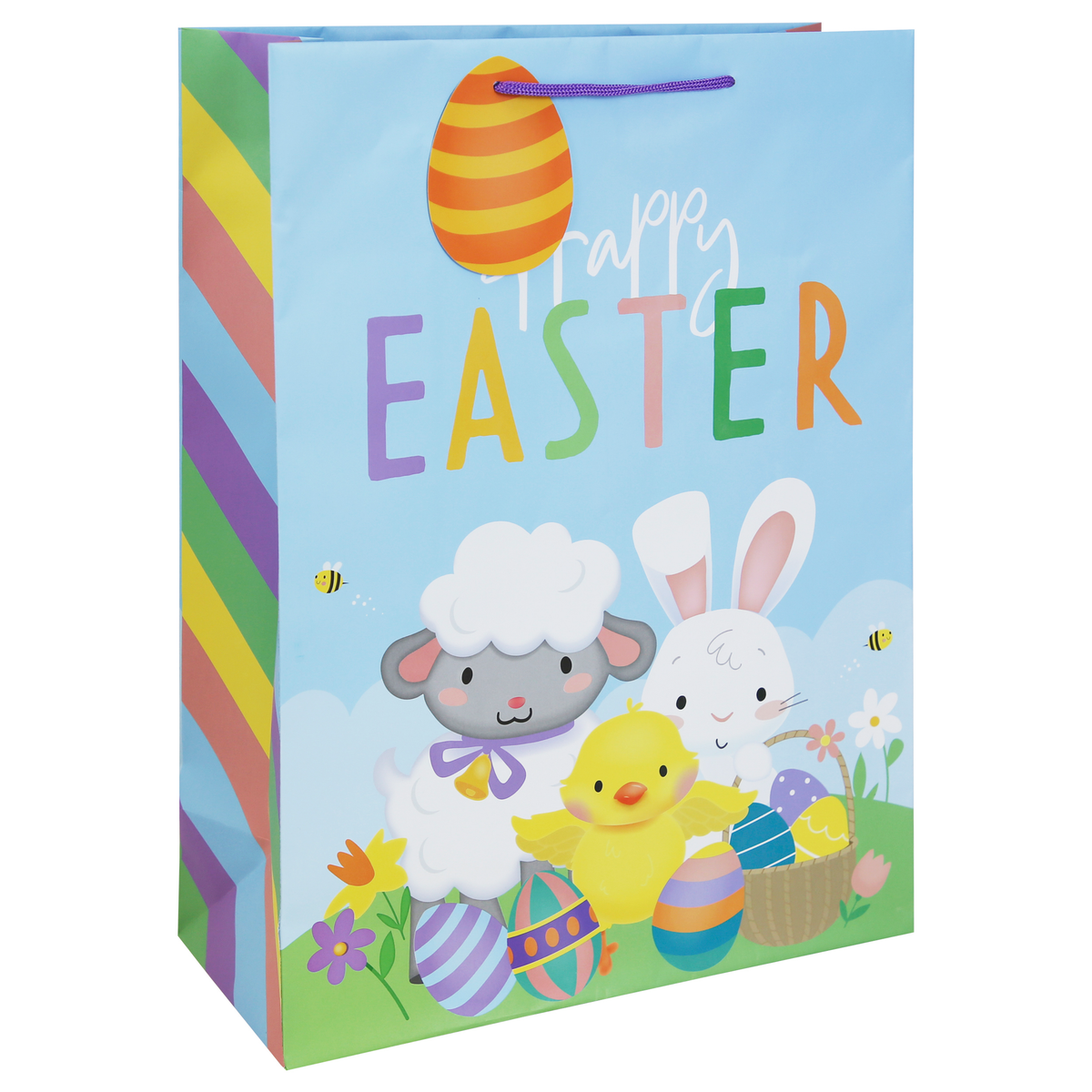 12pk Gift Bag Easter Bunny Xl - Tiger Feet Ireland