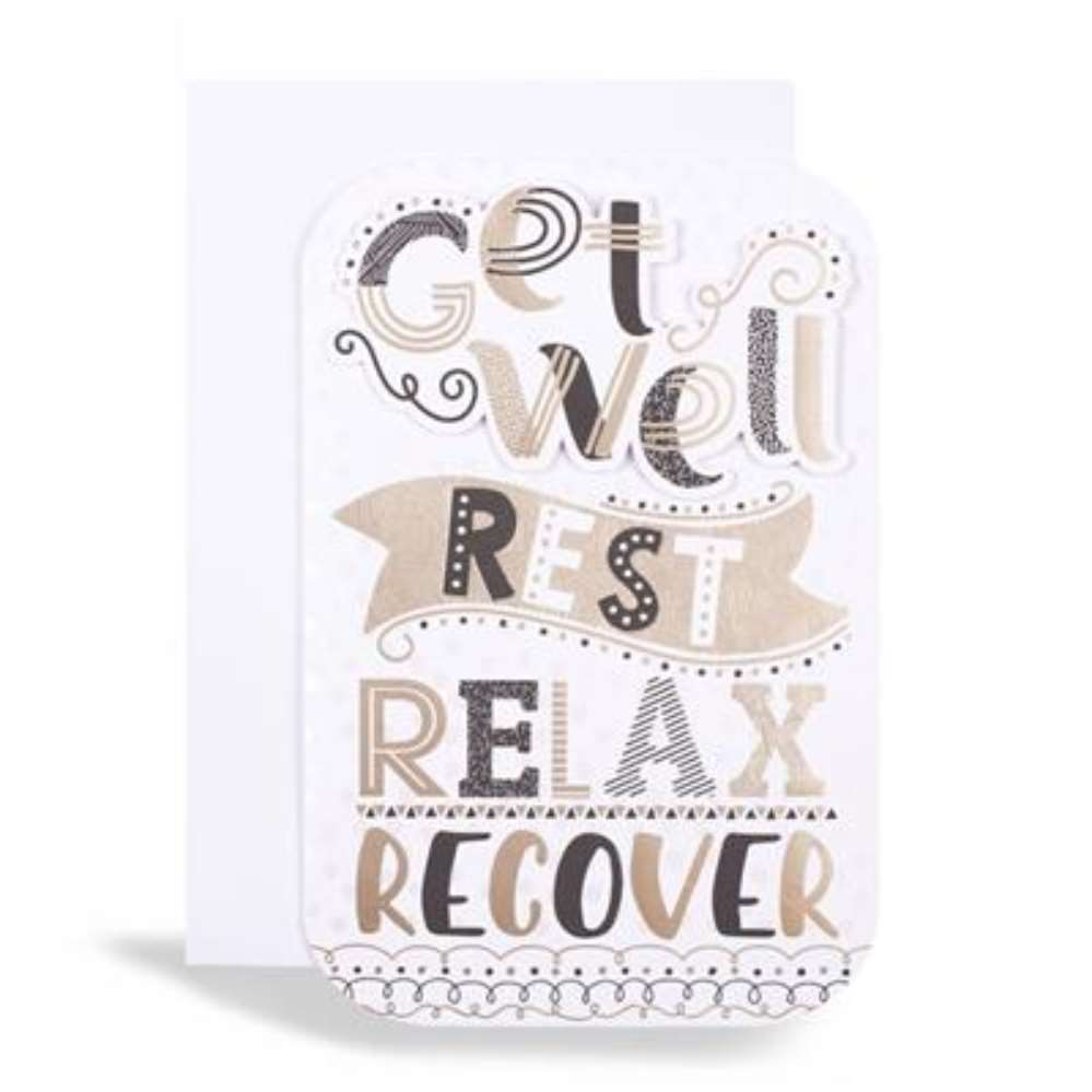 6pk Cards 75 Get Well - Tiger Feet Ireland