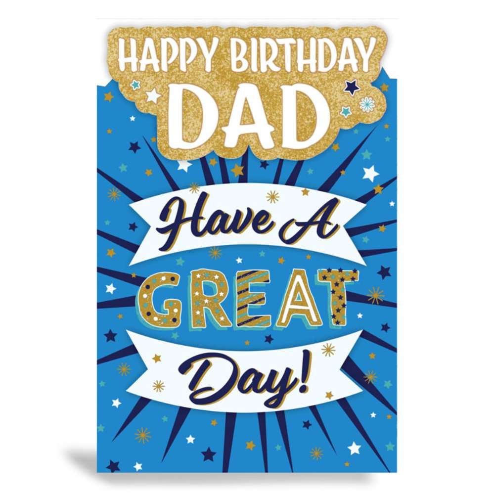 6pk Cards C75 Birthday Dad - Tiger Feet Ireland
