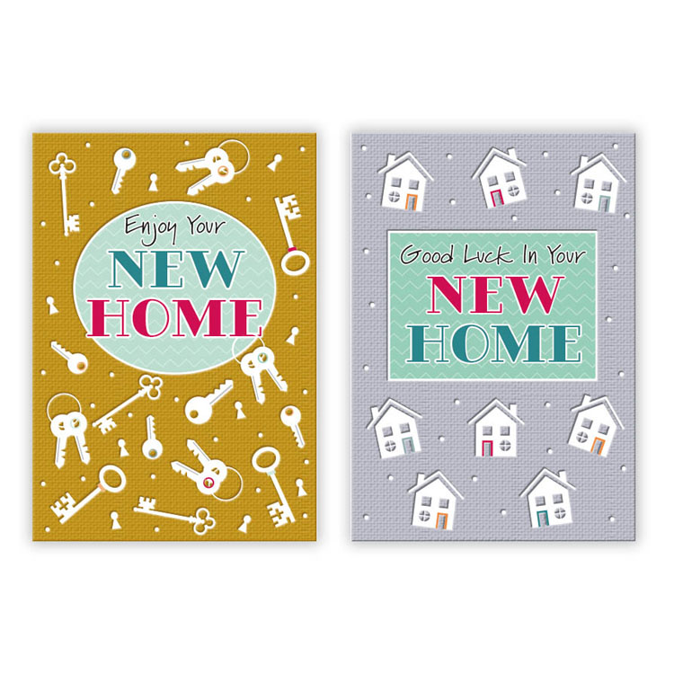 12pk Cards C50 New Home - Tiger Feet Ireland