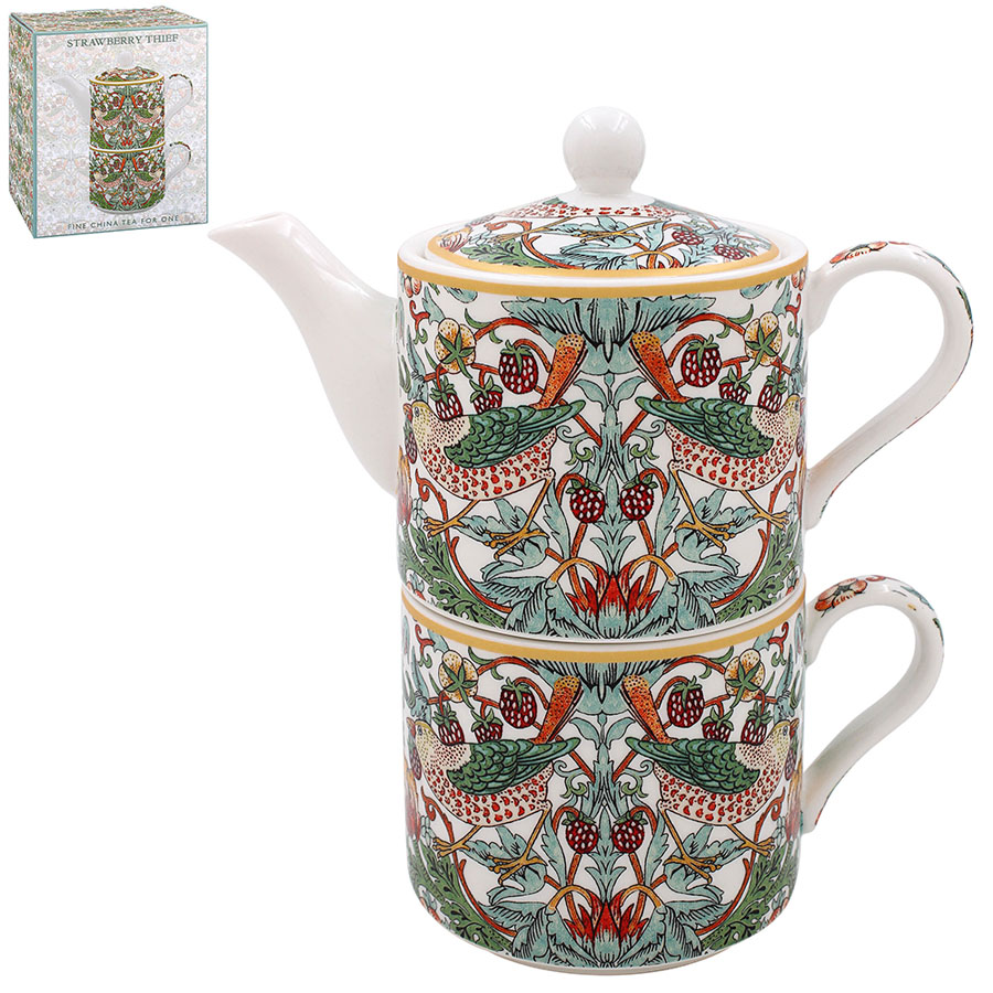 Strawberry Thief Tea For One - Tiger Feet Ireland