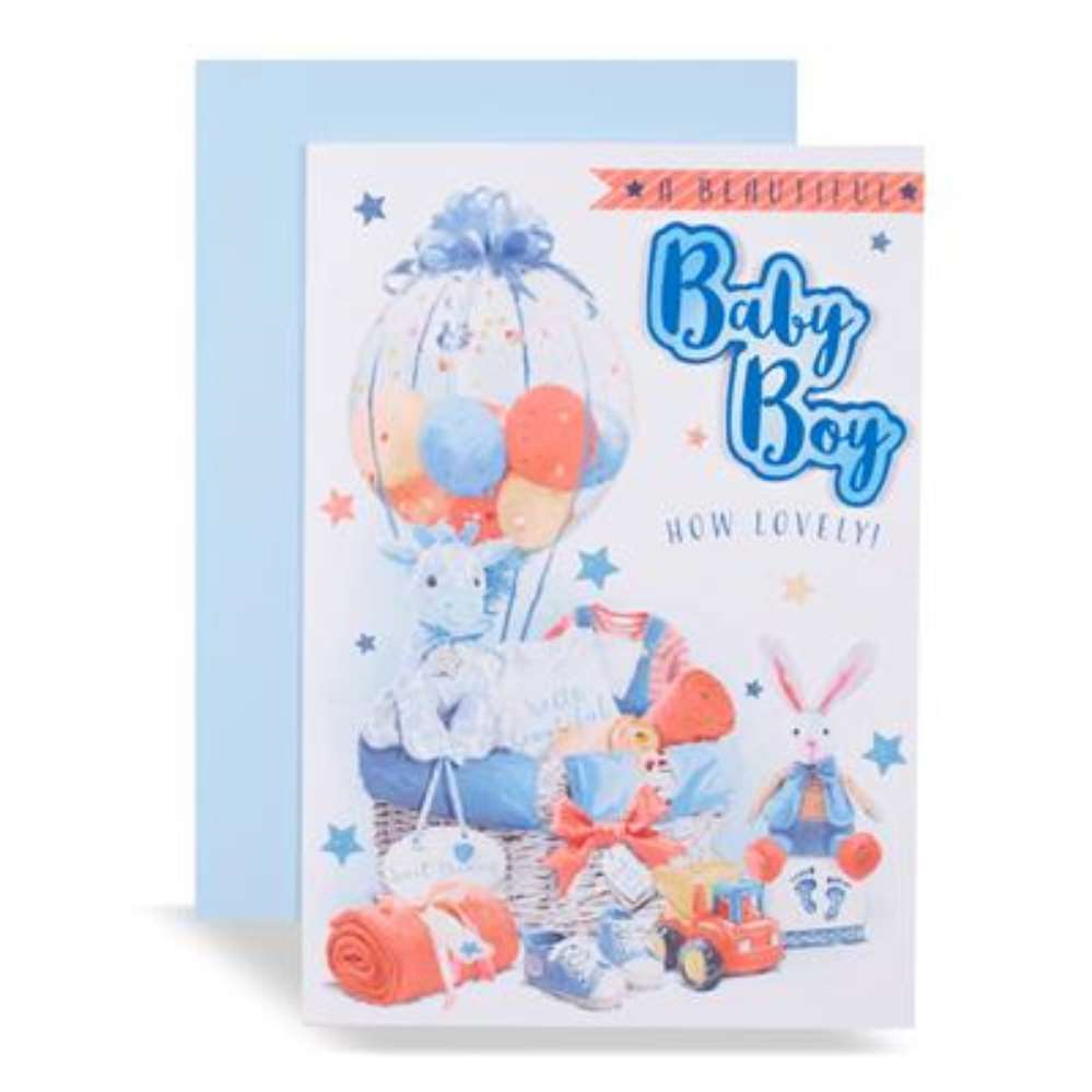 6pk Cards C90 Birth Congratulations - Tiger Feet Ireland