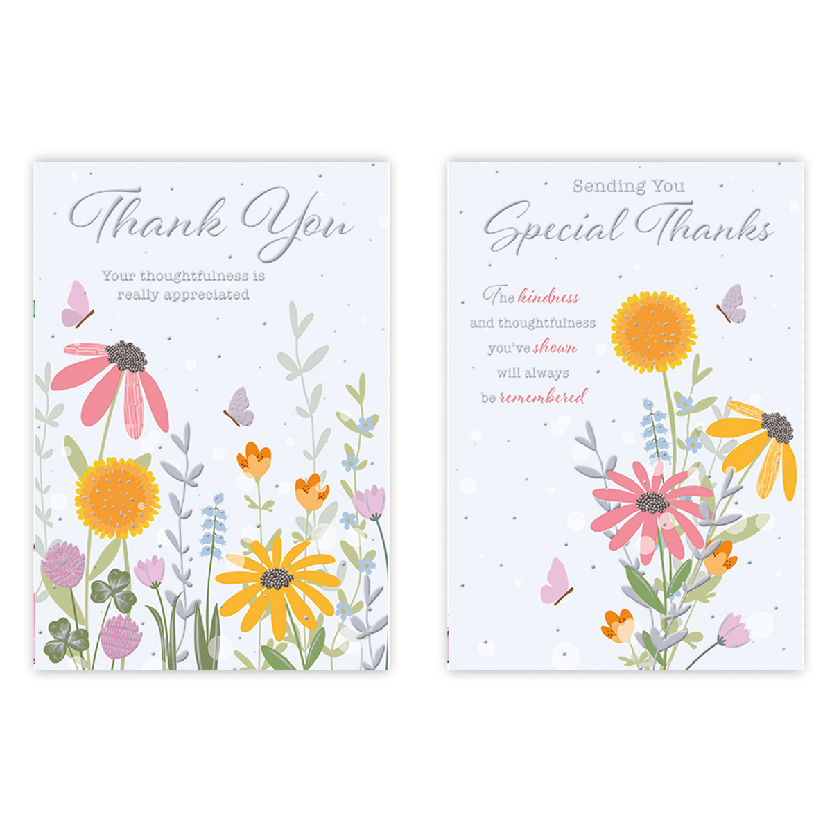 12pk Cards C50 Thank You - Tiger Feet Ireland