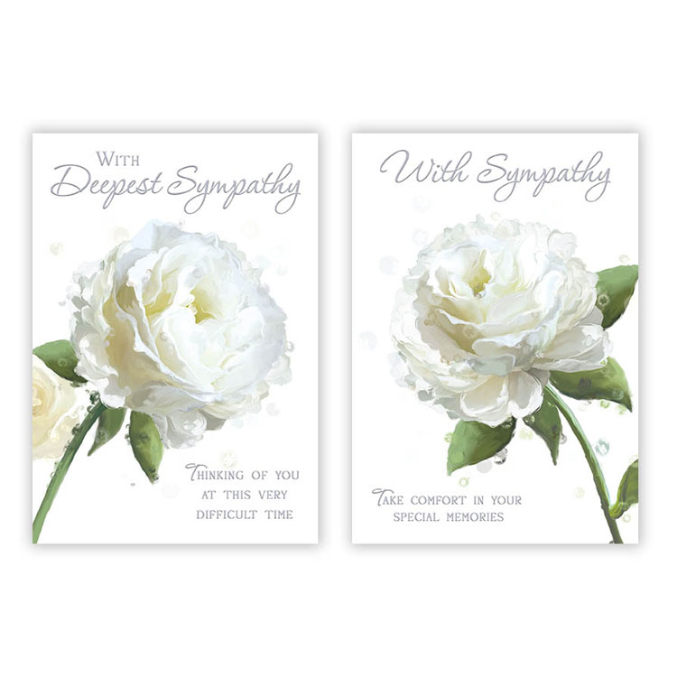 12pk Cards C50 Sympathy Open - Tiger Feet Ireland