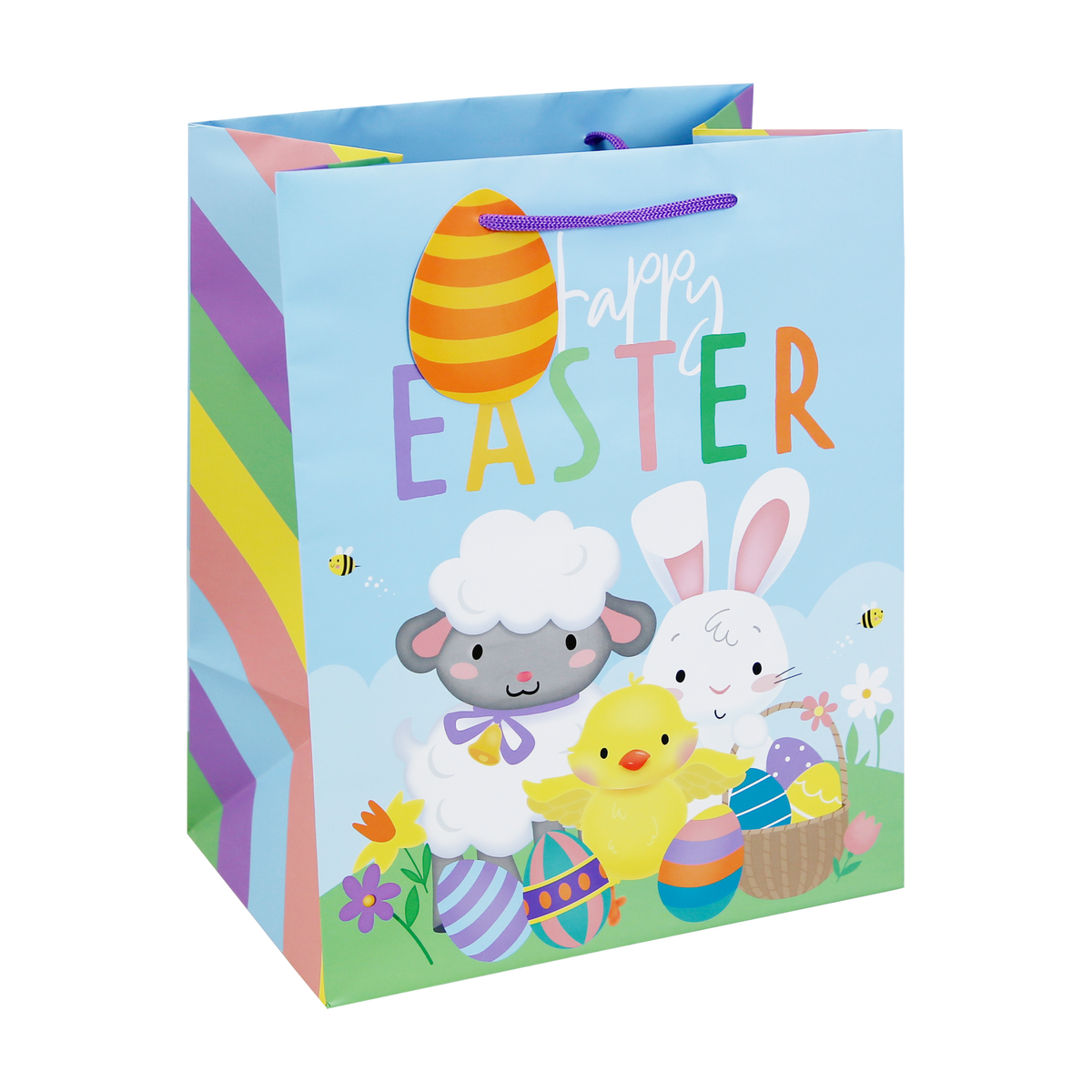 12pk Gift Bag Easter Bunny Lrg - Tiger Feet Ireland