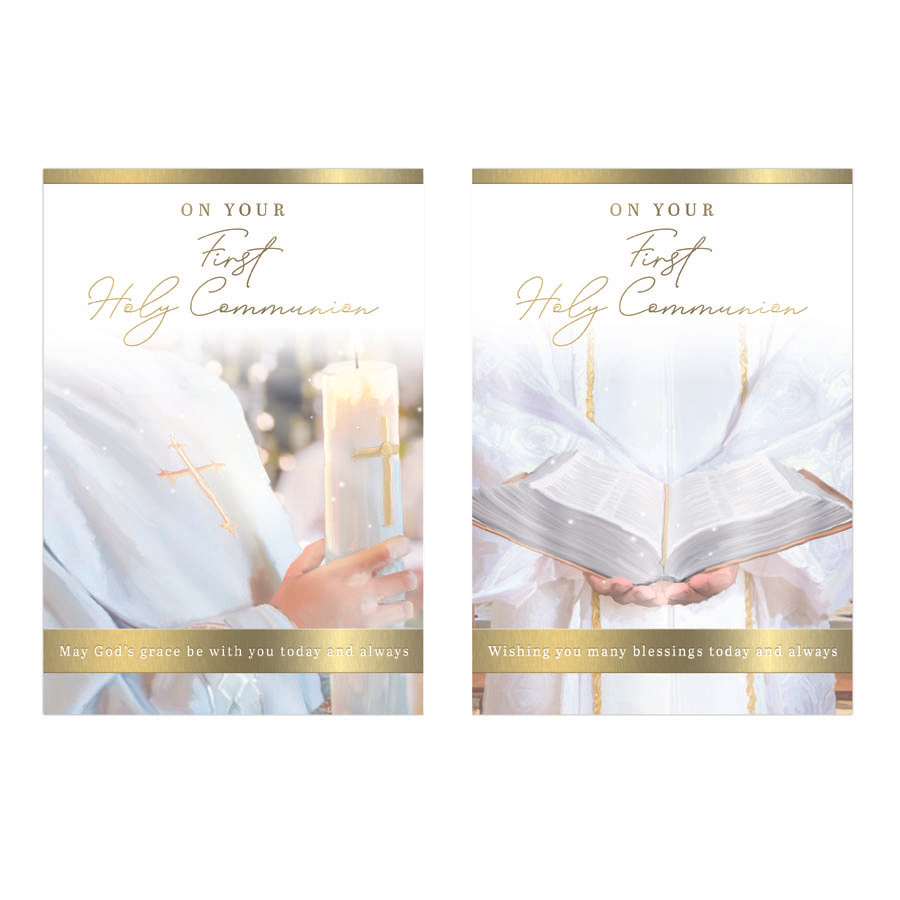 12pk Cards C50 Communion Open - Tiger Feet Ireland