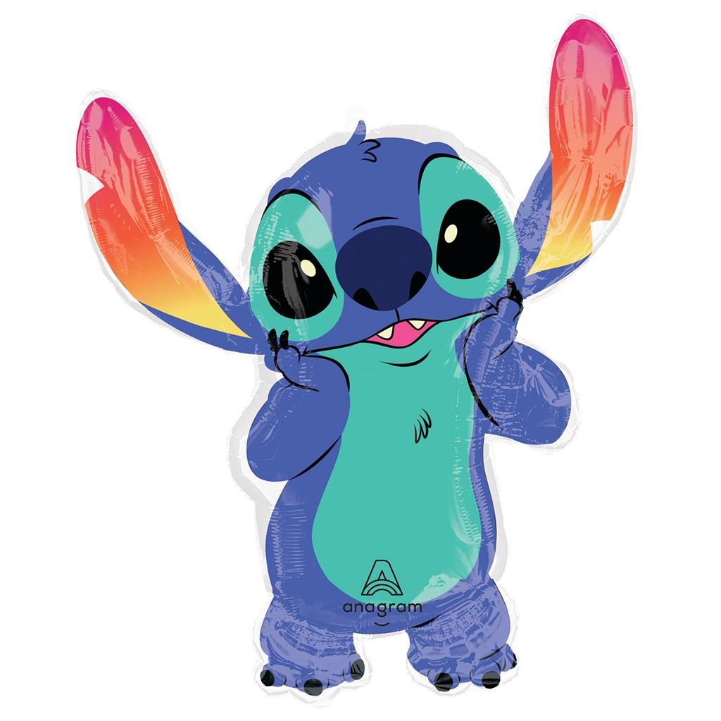 Foil Balloon 33" Shape Lilo & Stitch - Tiger Feet Ireland