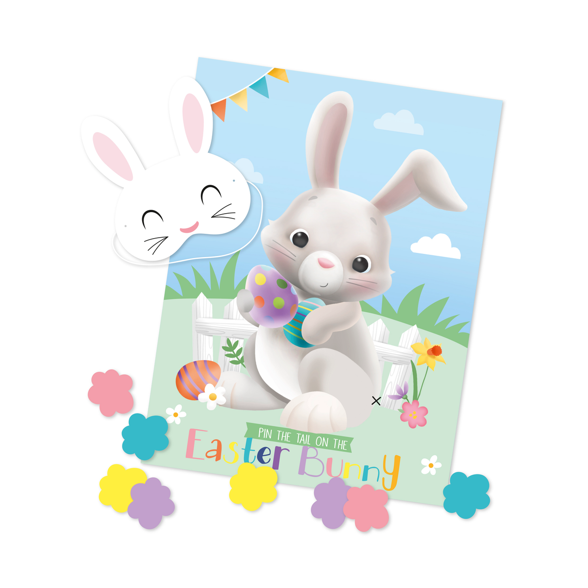 Game Pin The Tail On The Bunny Easter - Tiger Feet Ireland