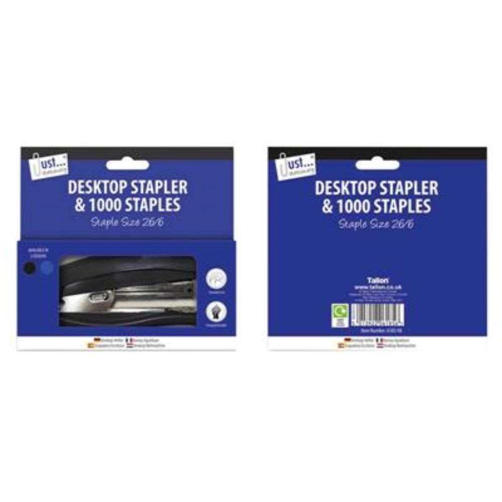 Large Stapler with 1000 26/6 Staples - Tiger Feet Ireland