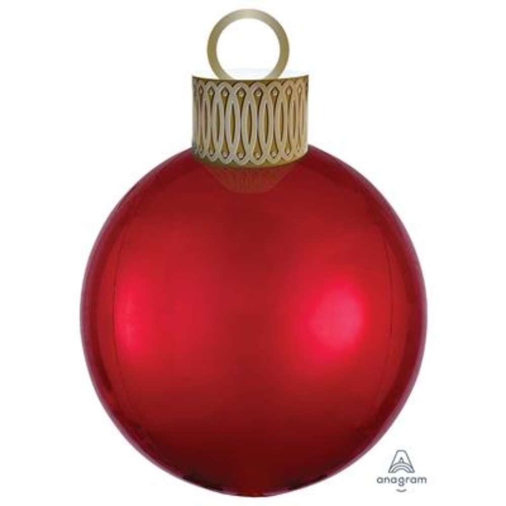 Foil Balloon Orbz Ornament Kit Red - Tiger Feet Ireland