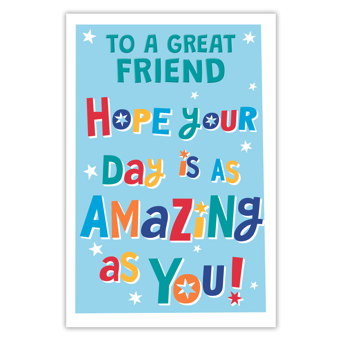 6pk Cards C75 Birthday Friend - Tiger Feet Ireland