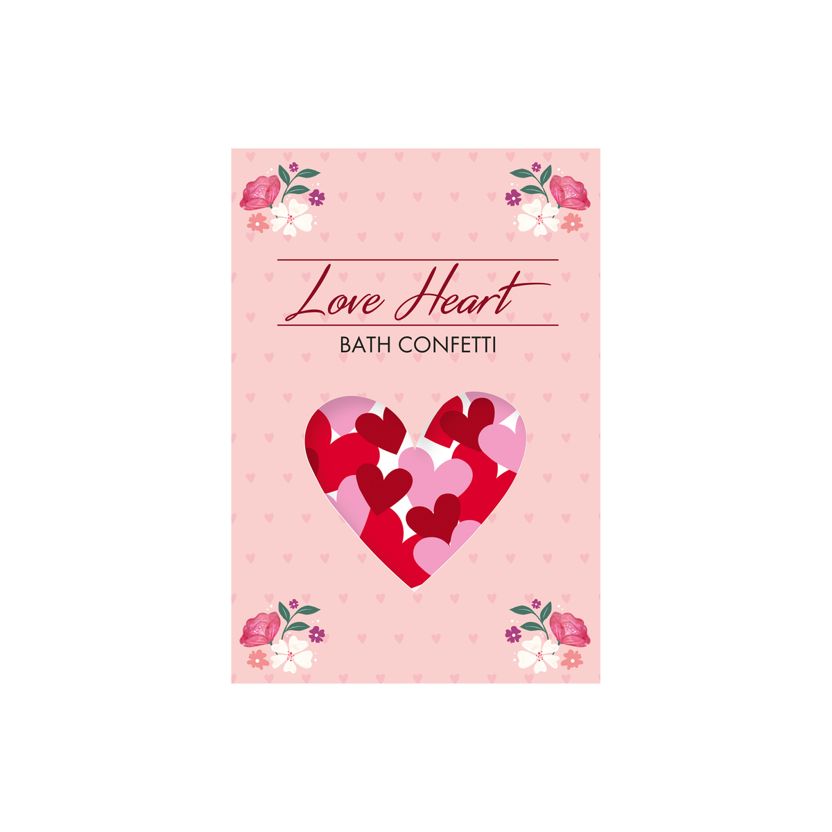 Confetti Bath Hearts - Tiger Feet Ireland