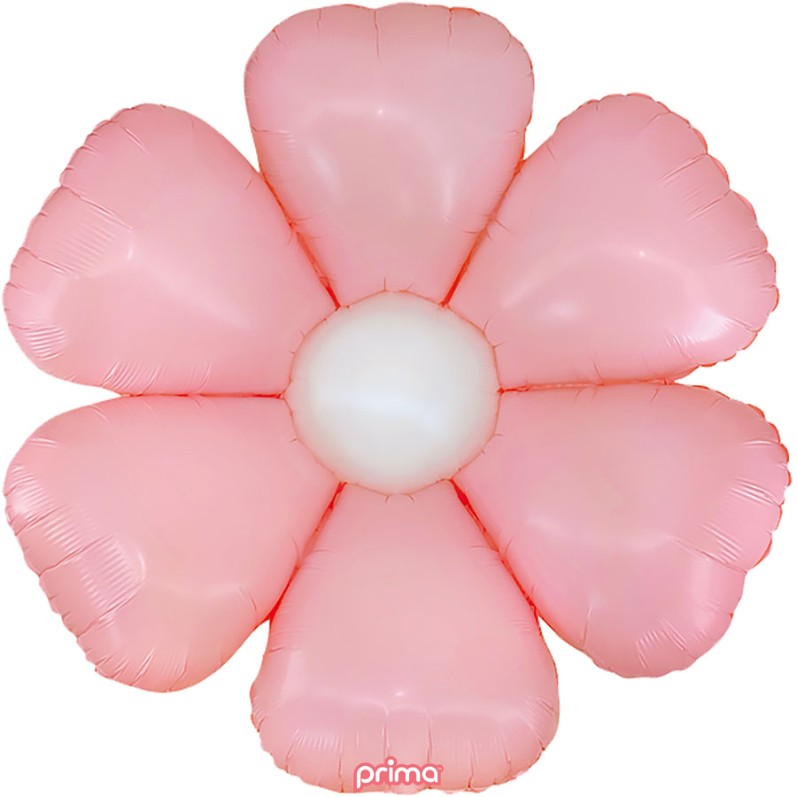 Foil Balloon 34" Shape Light Pink Daisy - Tiger Feet Ireland