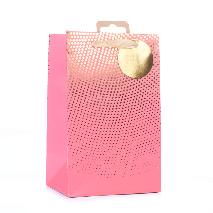 6pk Perfume Gift Bags Foil Spots - Tiger Feet Ireland