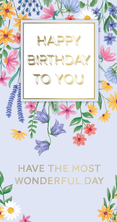 6pk Cards C55 Birthday Open - Tiger Feet Ireland