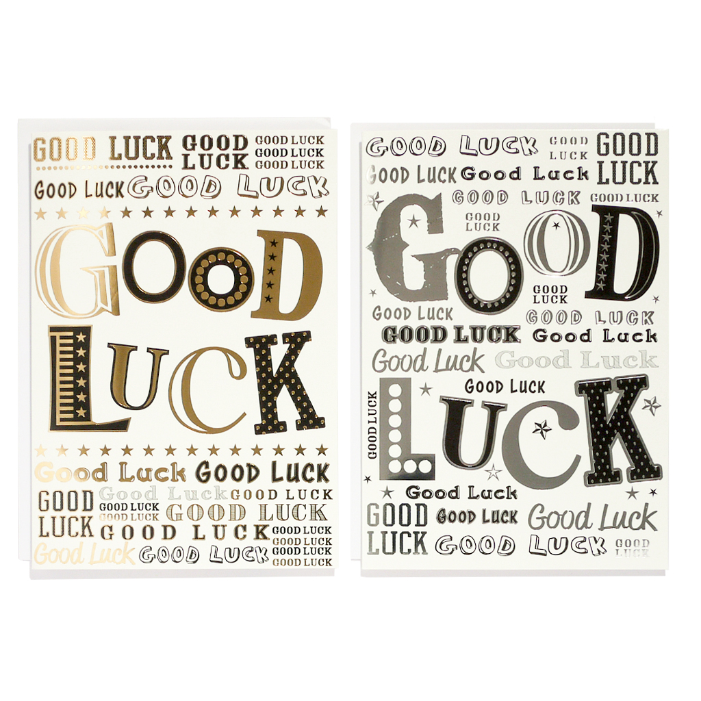 12pk Cards C50 Good Luck - Tiger Feet Ireland