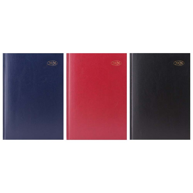 2026 Diary A4 Day A Page Commercial Split Sat/Sun - Tiger Feet Ireland
