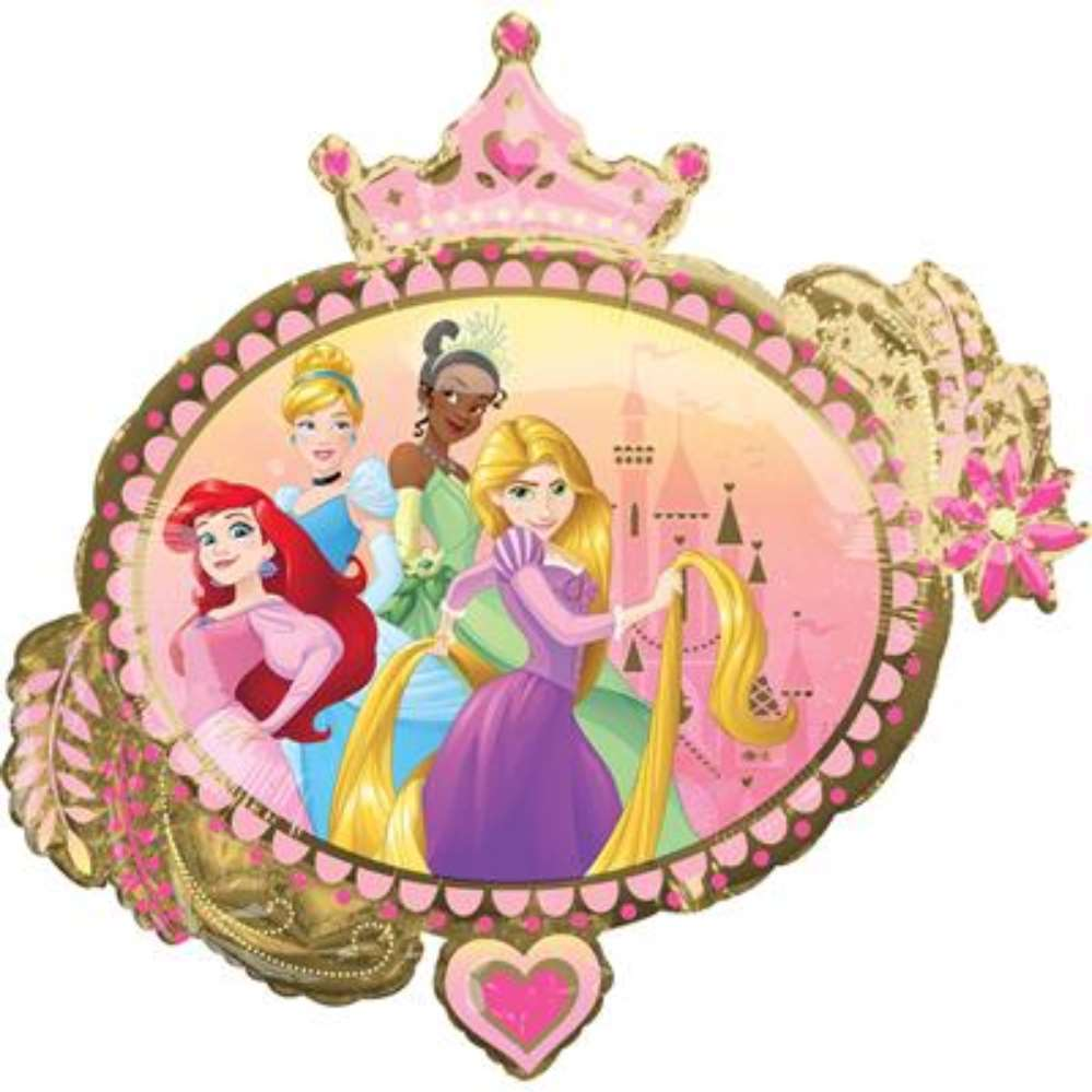Foil Balloons Princess Once Upon Yime - Tiger Feet Ireland
