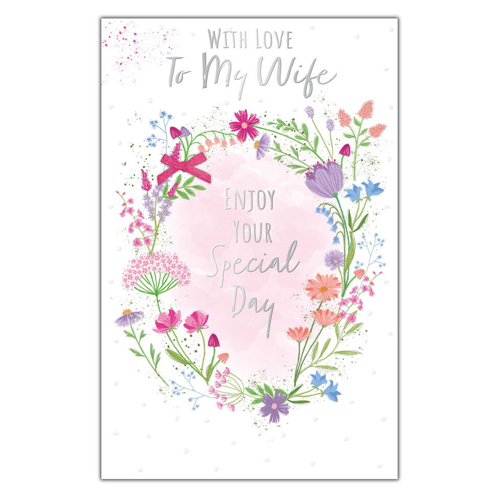 6pk Cards C375 Birthday Wife - Tiger Feet Ireland