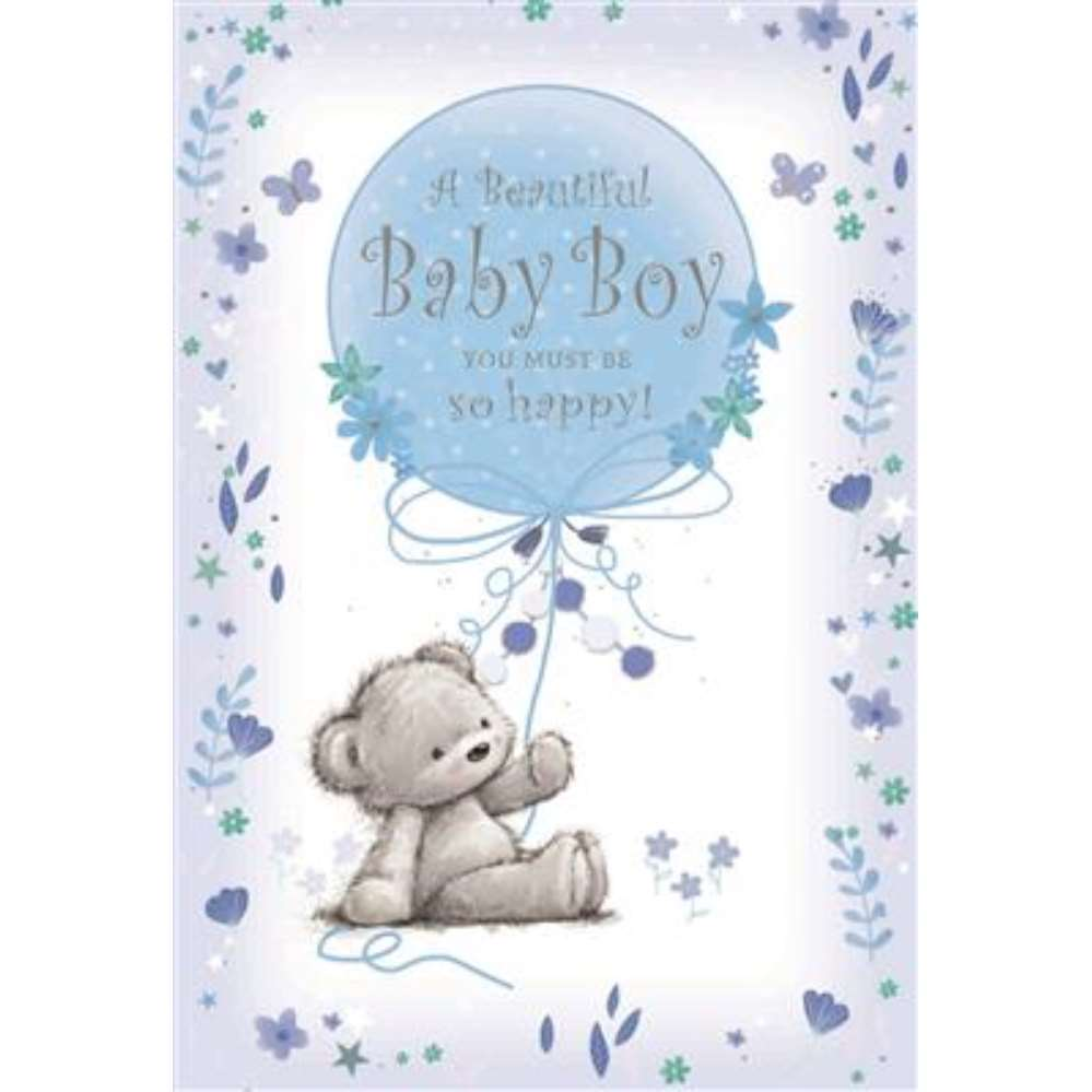 6pk Cards C50 Baby Boy - Tiger Feet Ireland