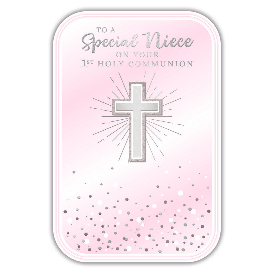 6pk Cards C75 Communion Niece - Tiger Feet Ireland