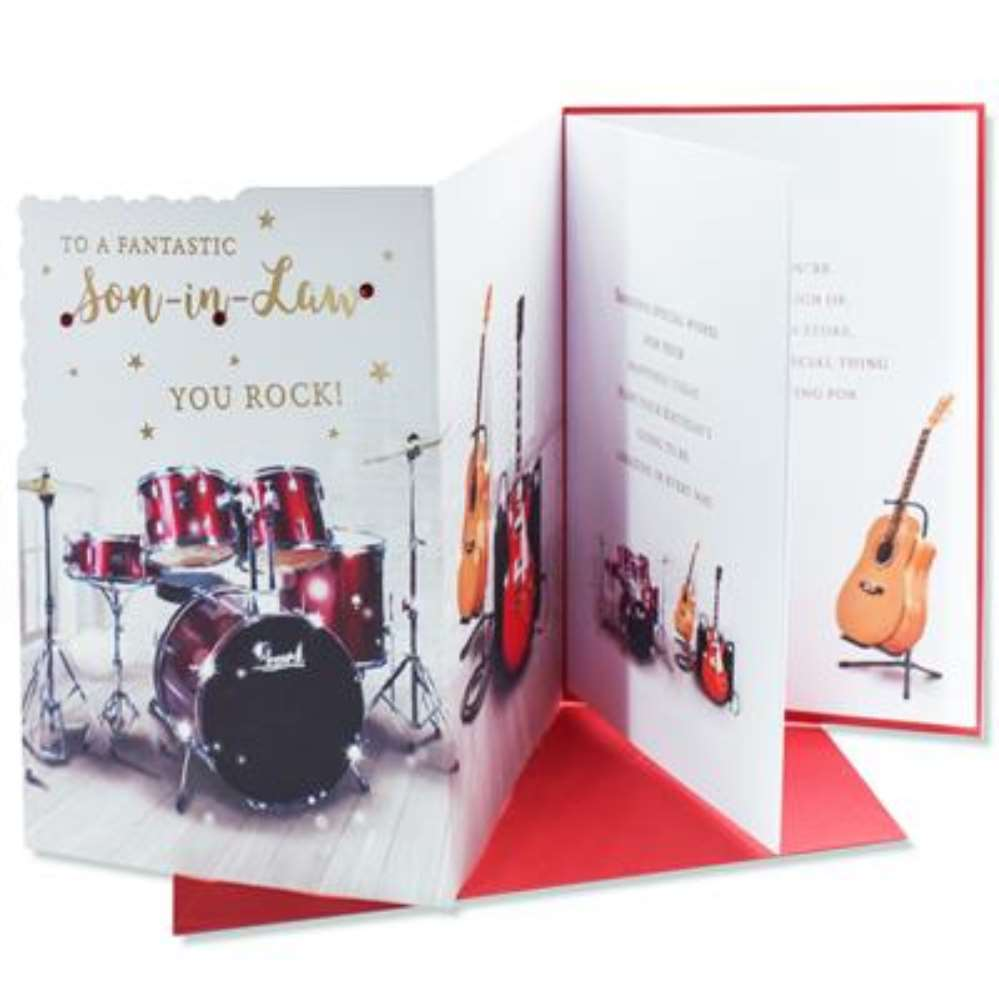 6pk Cards C50 Birthday Son-In-Law - Tiger Feet Ireland