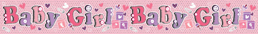 6pk Banners Birth Congratulations - Tiger Feet Ireland