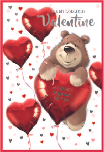 Simon Elvin 6 Pack Cards C50 Valentine's Day Open - Tiger Feet Ireland