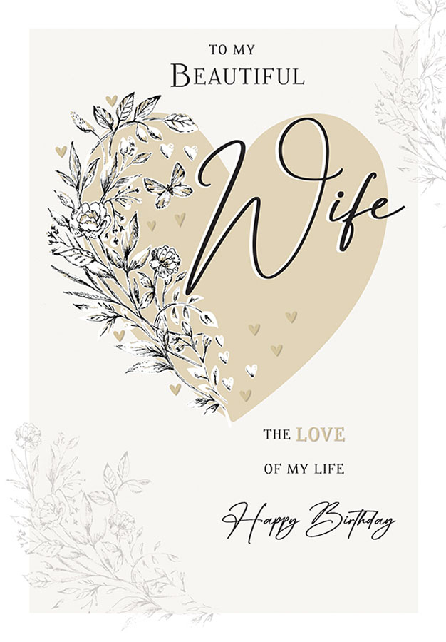 6pk Cards ED C75 Wife Big Heart - Tiger Feet Ireland
