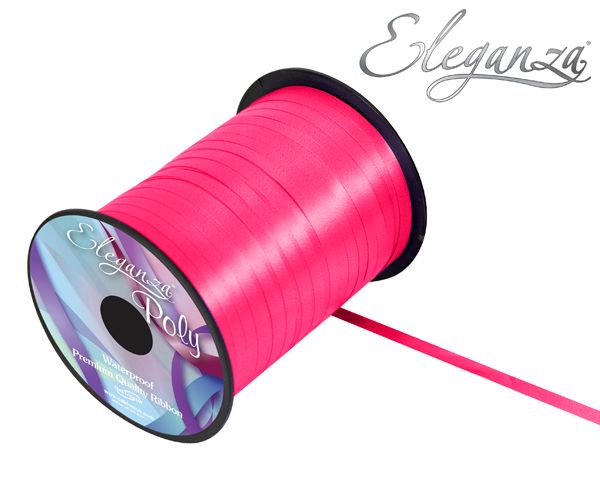 Curling Ribbon 5mm X 500yds Deep Cerise - Tiger Feet Ireland