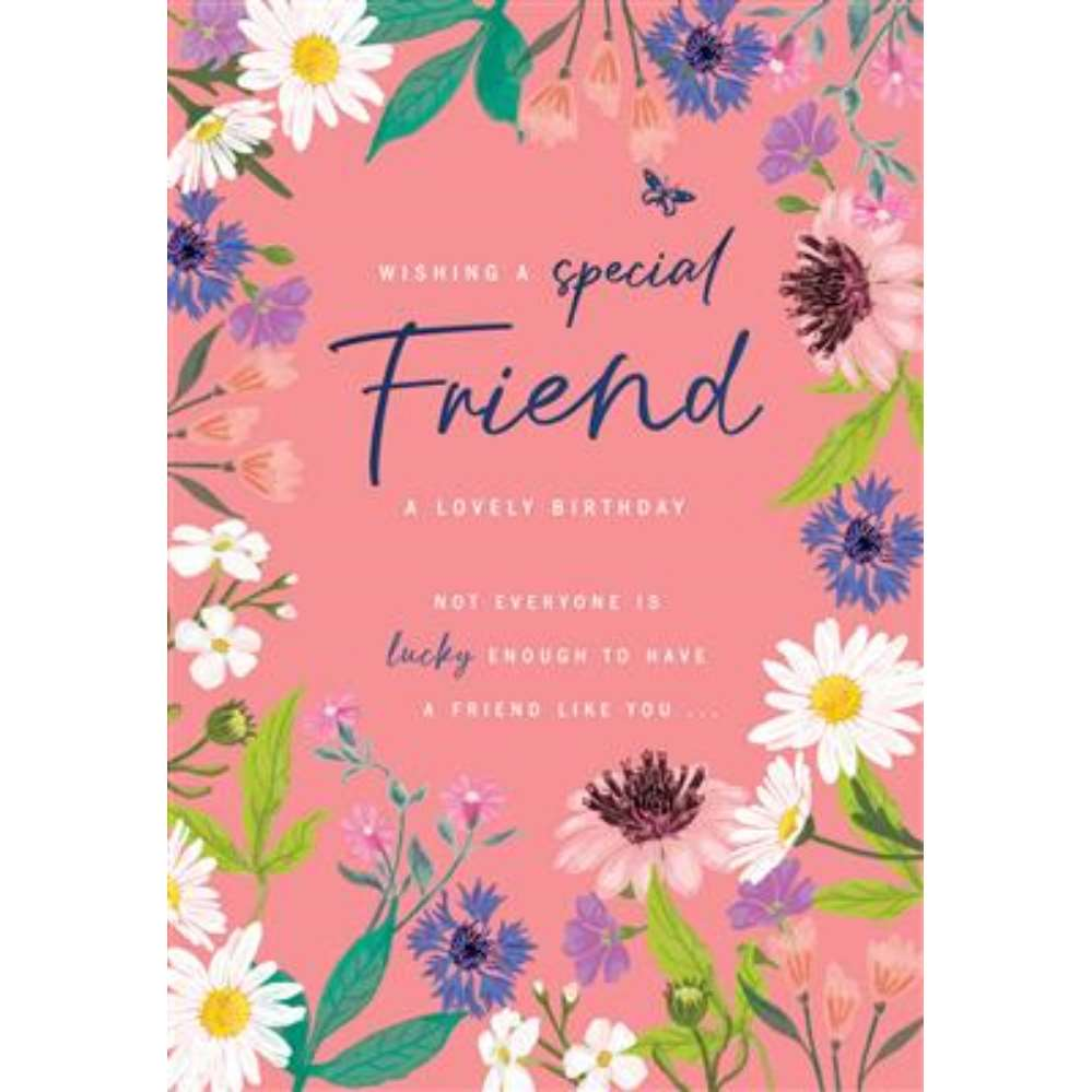 6pk Cards C75 Birthday Friend - Tiger Feet Ireland