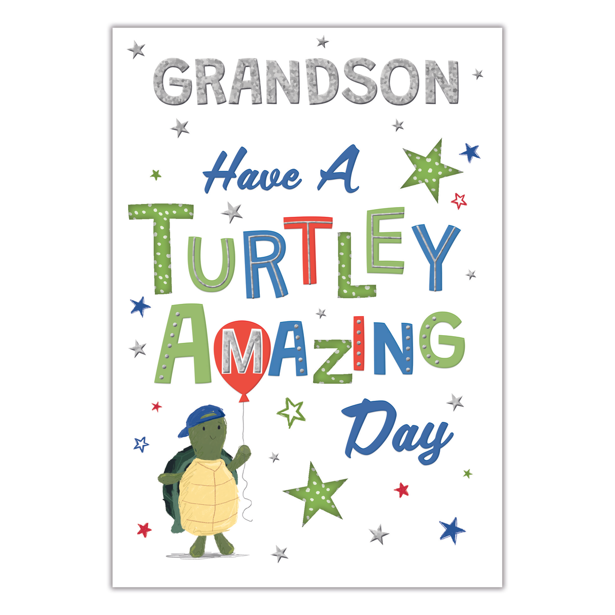 6pk Cards C50 Birthday Grandson - Tiger Feet Ireland