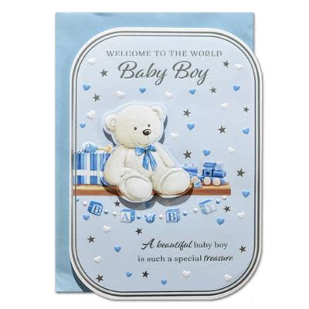 6pk Cards C90 Birth Congratulations - Tiger Feet Ireland