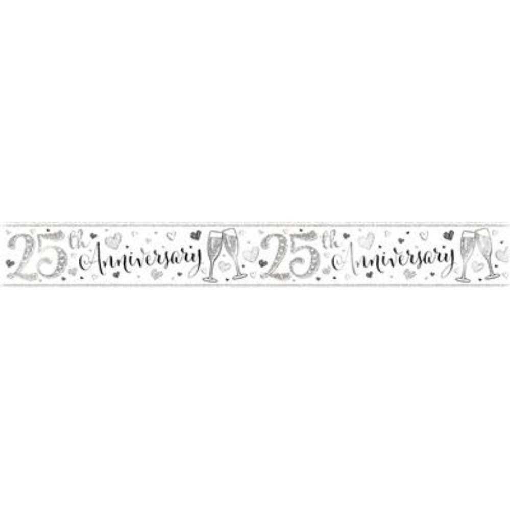 6pk Banners Your Silver Anniversary - Tiger Feet Ireland