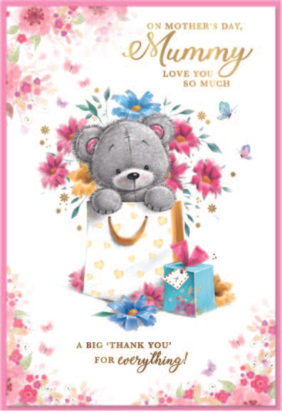 Simon Elvin 6 Pack Cards C50 Mother's Day Mummy - Tiger Feet Ireland