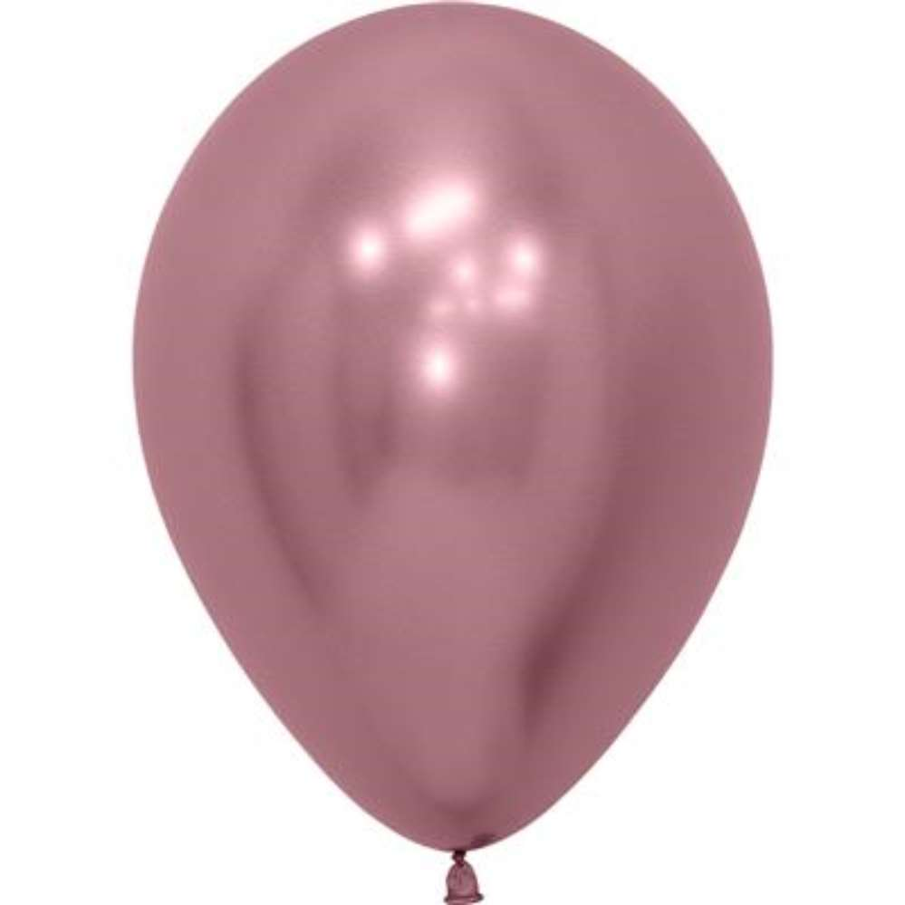 50ct Latex Balloon 12in Reflex Pink Sempertex - Tiger Feet Ireland