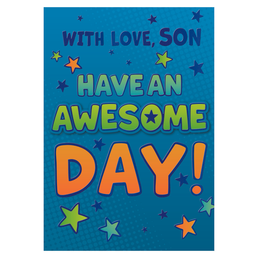 6pk Cards C90 Birthday Son - Tiger Feet Ireland
