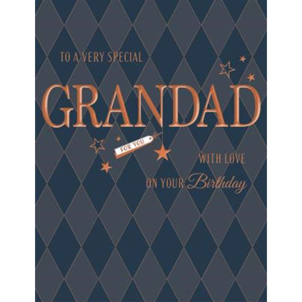6pk Cards C50 Birthday Grandad - Tiger Feet Ireland