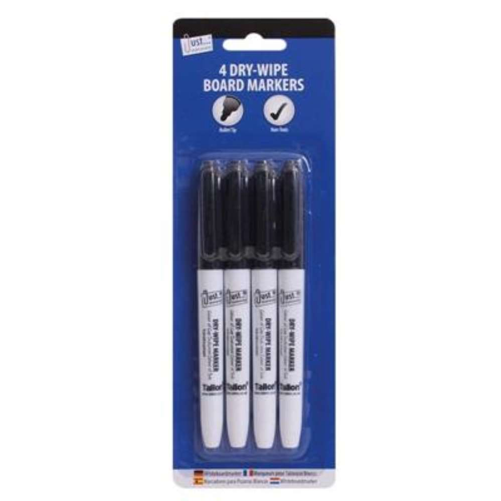 4pcs Dry-Wipe Board Marker - Tiger Feet Ireland