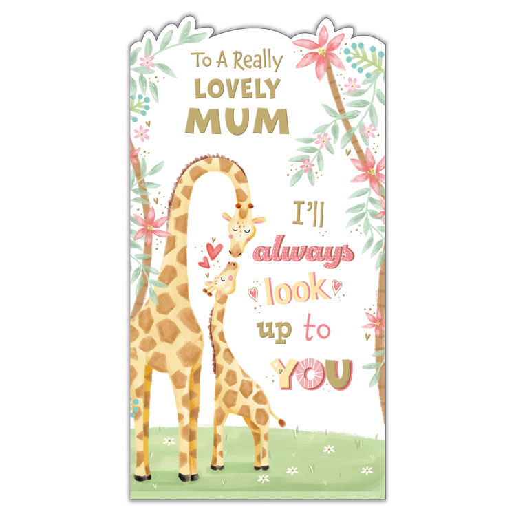 6pk Cards C55 Birthday Mum - Tiger Feet Ireland