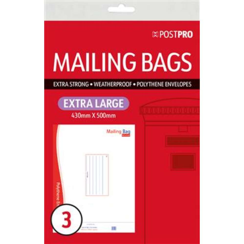10x3pcs Mailing Bag Extra Large - Tiger Feet Ireland