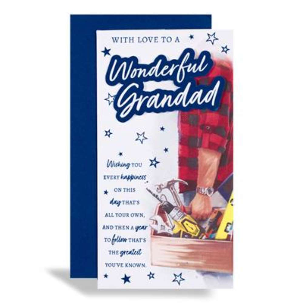 6pk Cards C55 Birthday Grandad - Tiger Feet Ireland