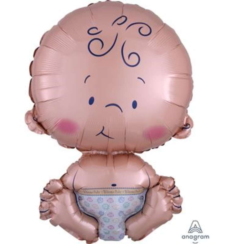 Foil Balloon Supershape Welcom Baby - Tiger Feet Ireland