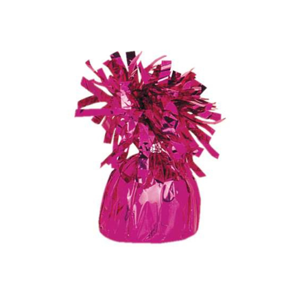 12pk Foil Balloon Weights Magenta - Tiger Feet Ireland